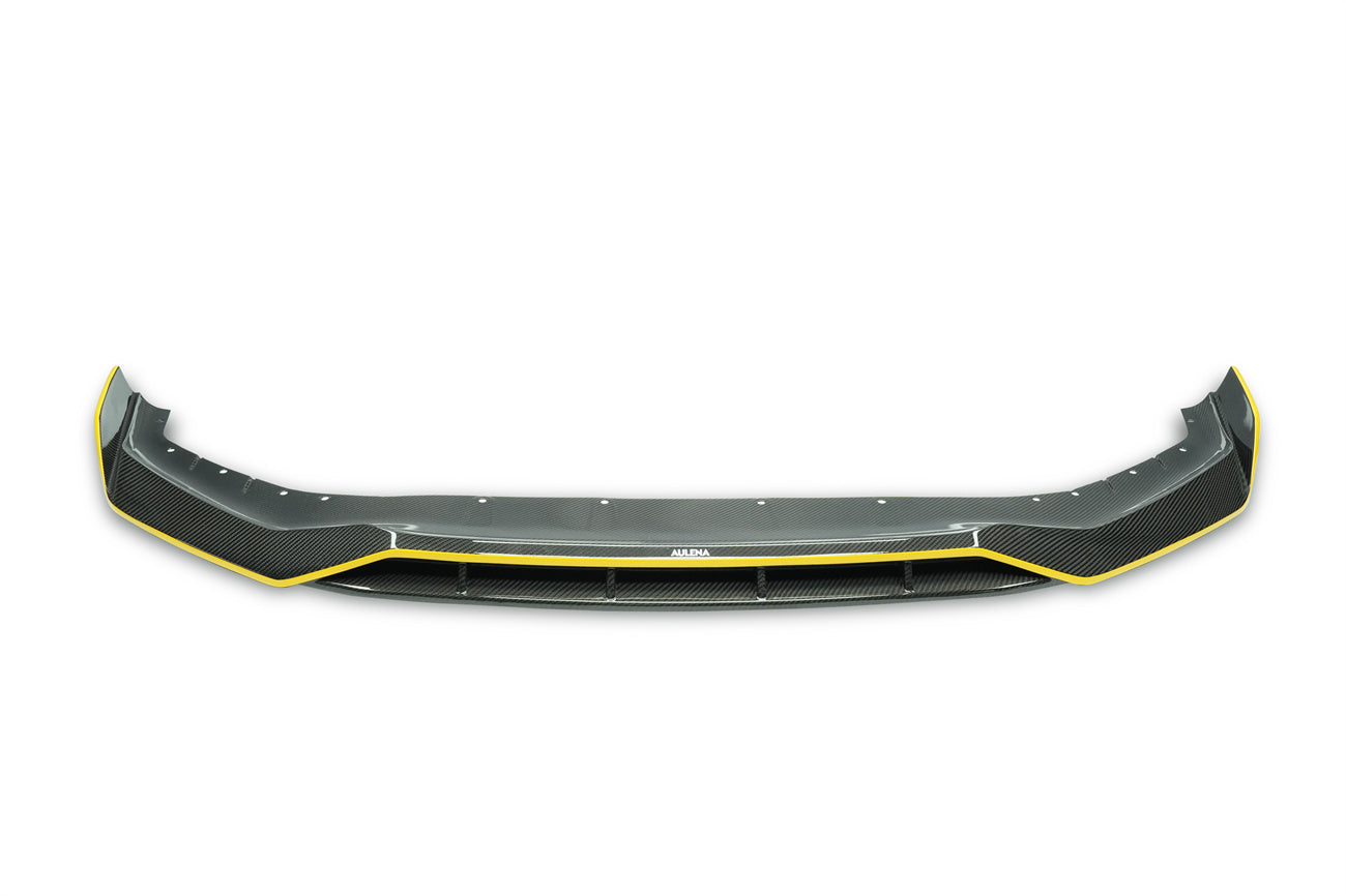 Borde delantero de fibra de carbono seco estilo AD Carbonado para BMW Serie 5 G30 G38 M-tech 2020-2023