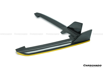 Carbonado 2020-2023 BMW 5 Series G30 G38 M-tech AD Style Dry Carbon Fiber Rear Diffuser Lip