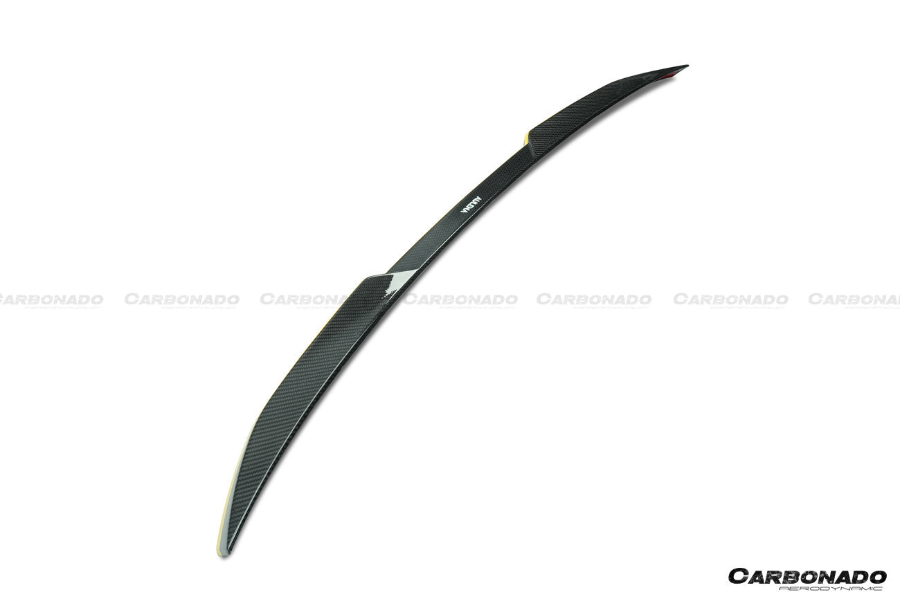 Carbonado 2016-2023 BMW 5 Series G30 G38 M-tech AD Style Dry Carbon Fiber Trunk Spoiler