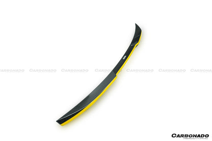 Carbonado 2016-2023 BMW 5 Series G30 G38 M-tech AD Style Dry Carbon Fiber Trunk Spoiler