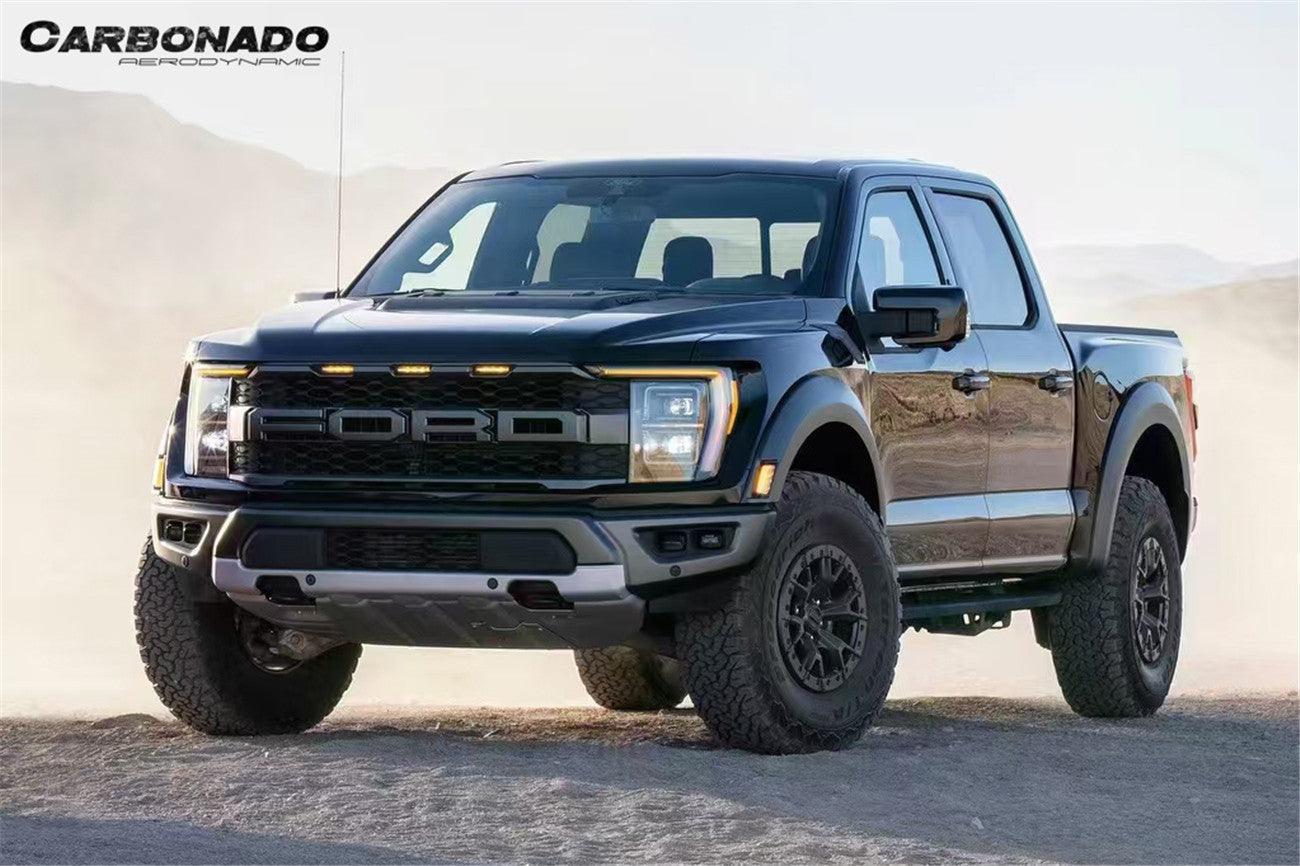 Kit de carrocería ancha completa estilo Raptor para Ford F150 Carbonado 2021-2023