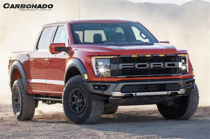 Kit de carrocería ancha completa estilo Raptor para Ford F150 Carbonado 2021-2023