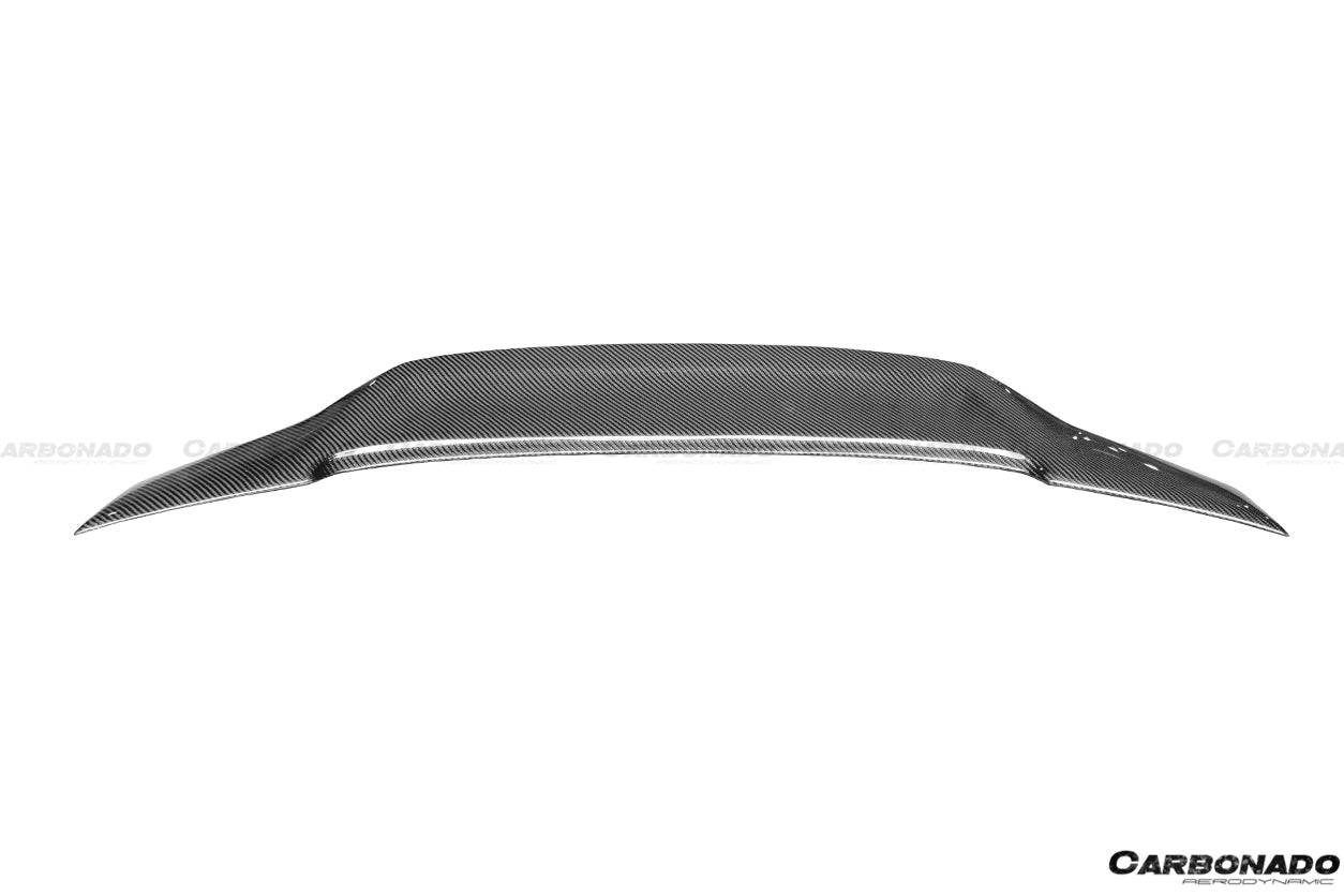 Carbonado 2009-2015 Audi A5 Sline S5 Sedan RT Style Carbon Fiber Trunk Spoiler