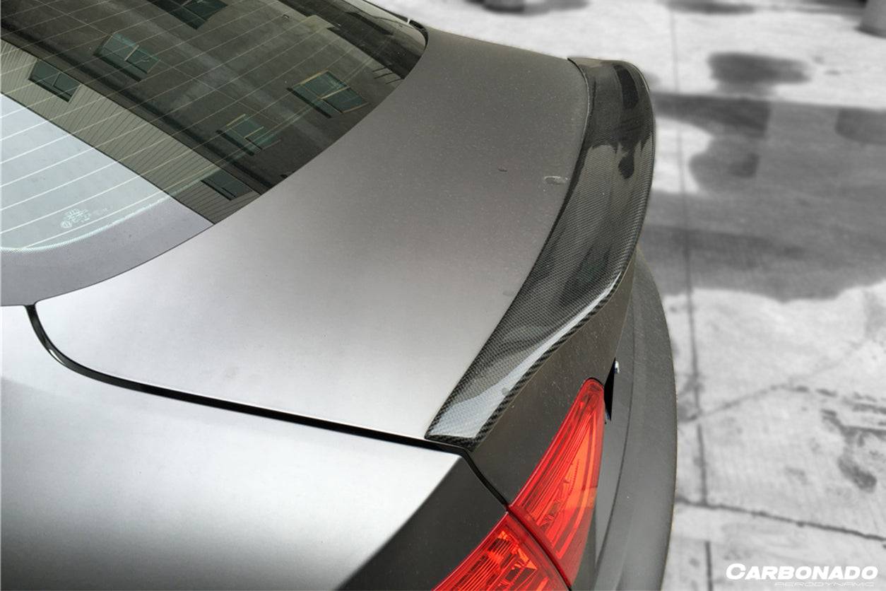 Carbonado 2009-2015 Audi A5 Coupe CTE Style Carbon Fiber Trunk Spoiler