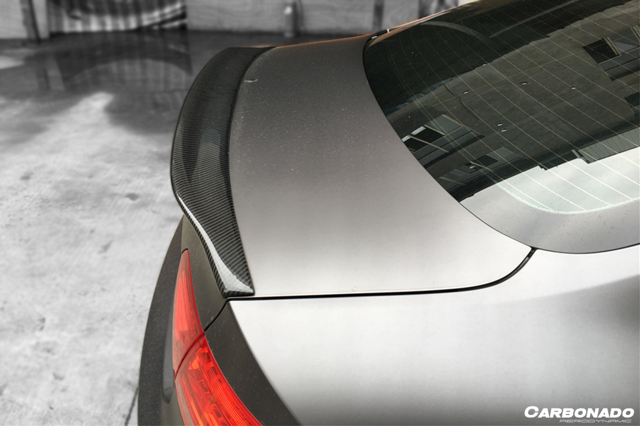 Carbonado 2009-2015 Audi A5 Coupe CTE Style Carbon Fiber Trunk Spoiler