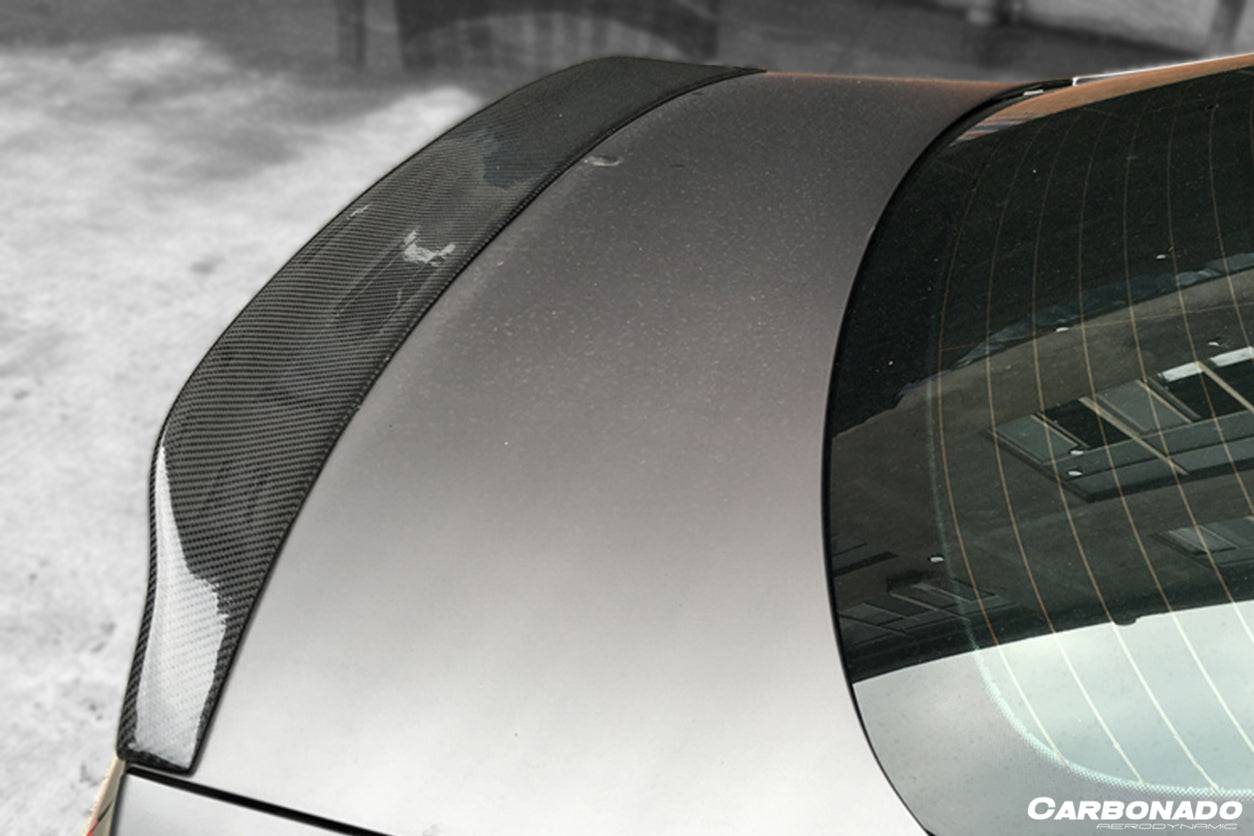 Carbonado 2009-2015 Audi A5 Coupe CTE Style Carbon Fiber Trunk Spoiler