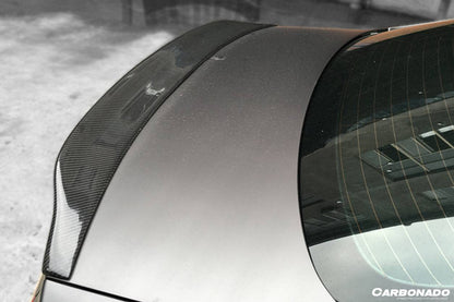 Carbonado 2009-2015 Audi A5 Coupe CTE Style Carbon Fiber Trunk Spoiler