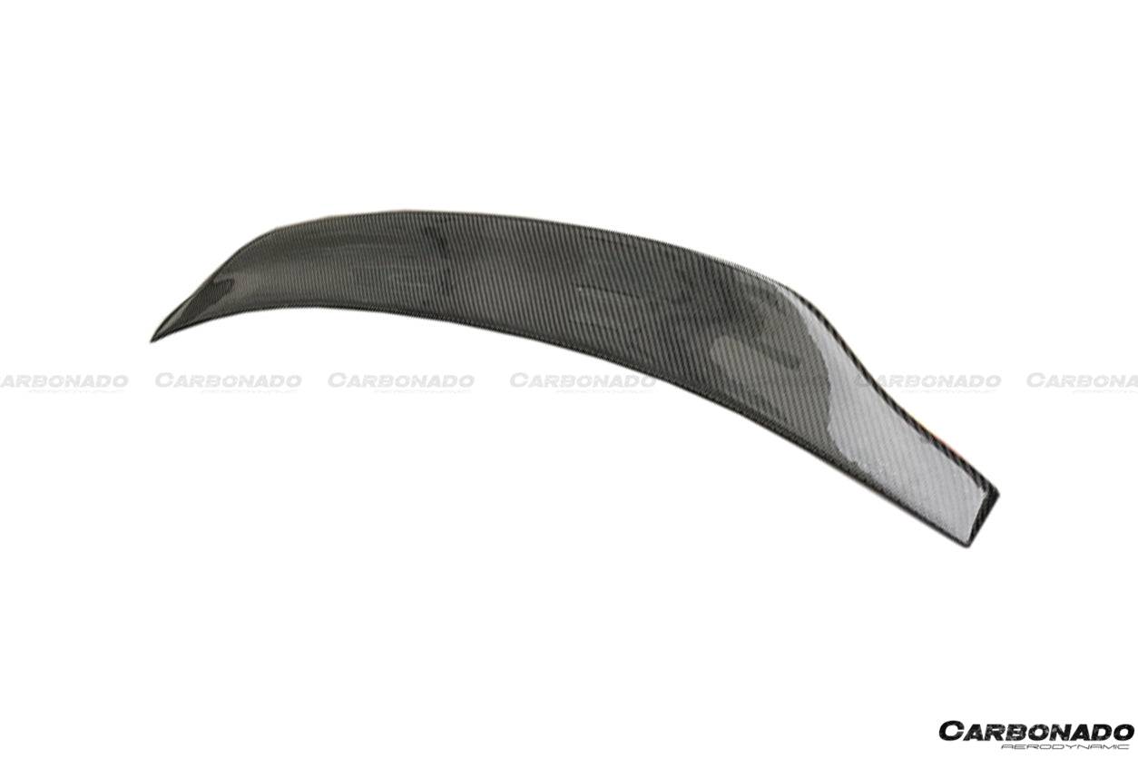 Carbonado 2009-2015 Audi A5 Coupe CTE Style Carbon Fiber Trunk Spoiler