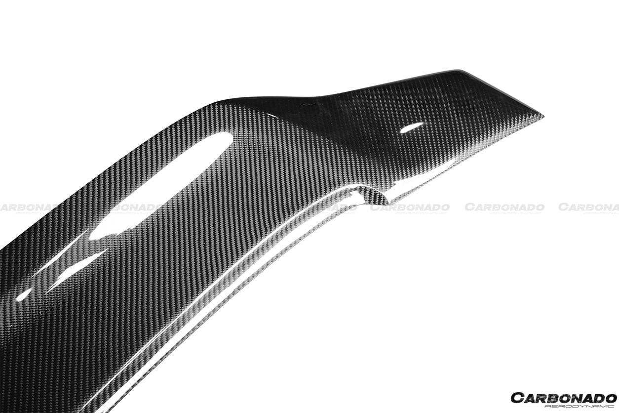 Carbonado 2009-2015 Audi A5 Coupe RT Style Carbon Fiber Trunk Spoiler