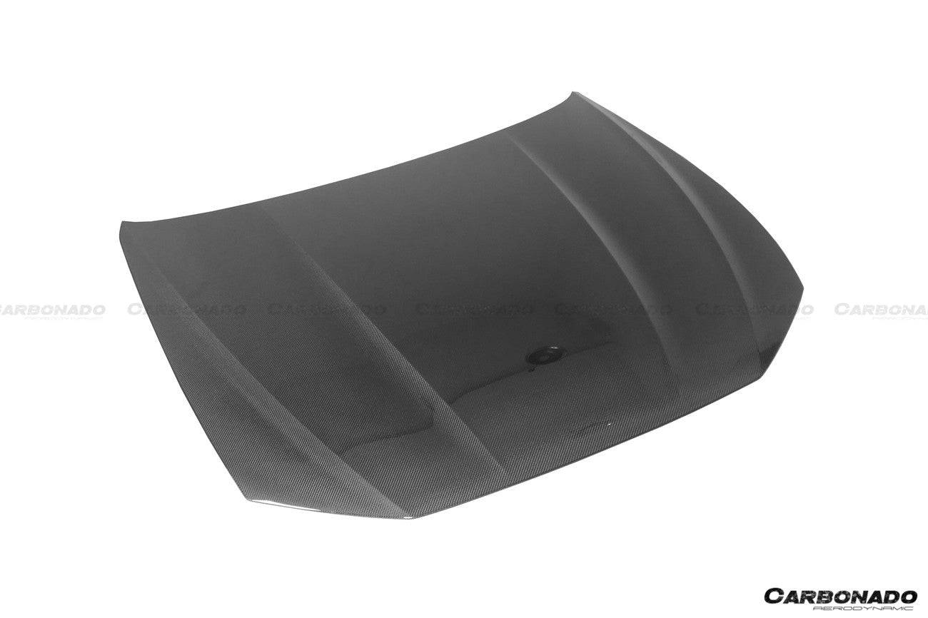 Carbonado 2019-2022 Audi RS6 C8 Avant OE Style Carbon Fiber Hood