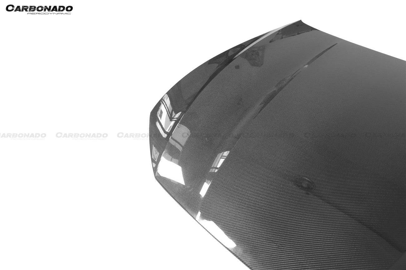 Carbonado 2019-2022 Audi RS6 C8 Avant OE Style Carbon Fiber Hood