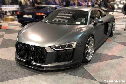 Carbonado 2016-2019 Audi R8 VRS Style Carbon Fiber Front Lip