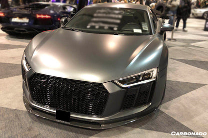 Carbonado 2016-2019 Audi R8 VRS Style Carbon Fiber Front Lip