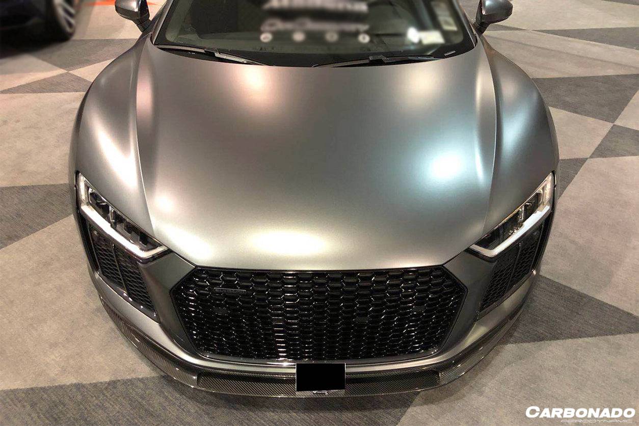 Carbonado 2016-2019 Audi R8 VRS Style Carbon Fiber Front Lip