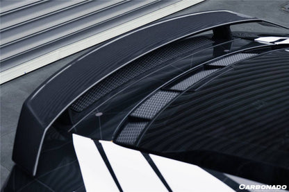 Carbonado 2016-2025 Audi R8 GEN2 Coupe ONLY GT Style Carbon Fiber Trunk Wing