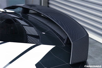 Carbonado 2016-2025 Audi R8 GEN2 Coupe ONLY GT Style Carbon Fiber Trunk Wing