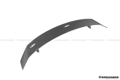 Carbonado 2016-2025 Audi R8 GEN2 Coupe ONLY GT Style Carbon Fiber Trunk Wing