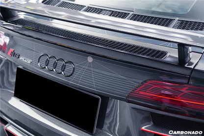 Carbonado 2016-2025 Audi R8 GEN2 Coupe ONLY GT Style Carbon Fiber Trunk Wing