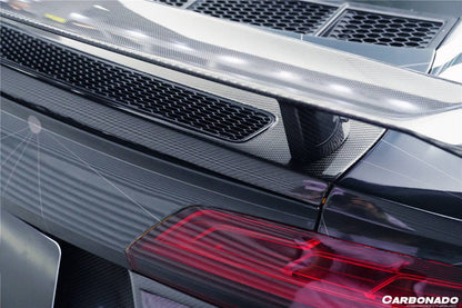 Carbonado 2016-2025 Audi R8 GEN2 Coupe ONLY GT Style Carbon Fiber Trunk Wing