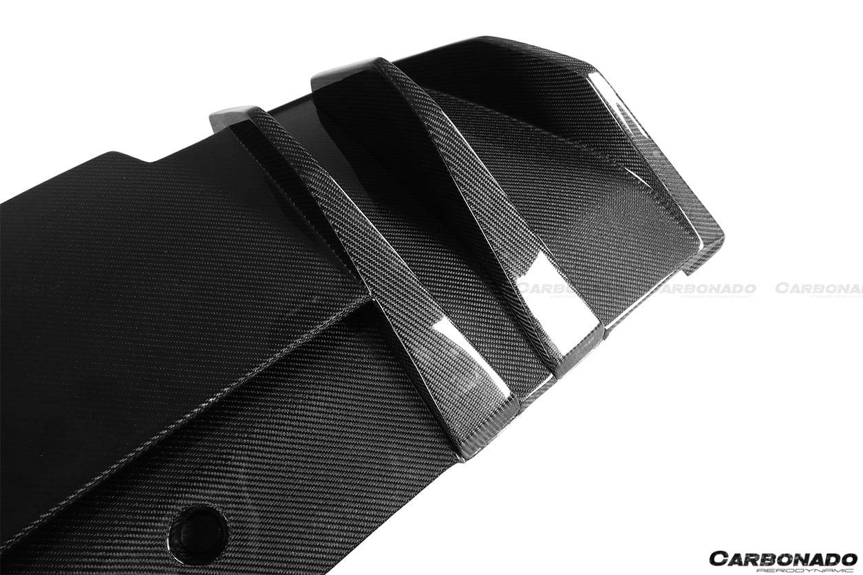 Carbonado 2016-2019 Audi R8 Coupe Spyder VRS Style Carbon Fiber Rear Diffuser