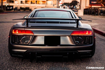 Carbonado VRS Style Carbon Fiber Trunk Spoiler | 2016-2025 Audi R8