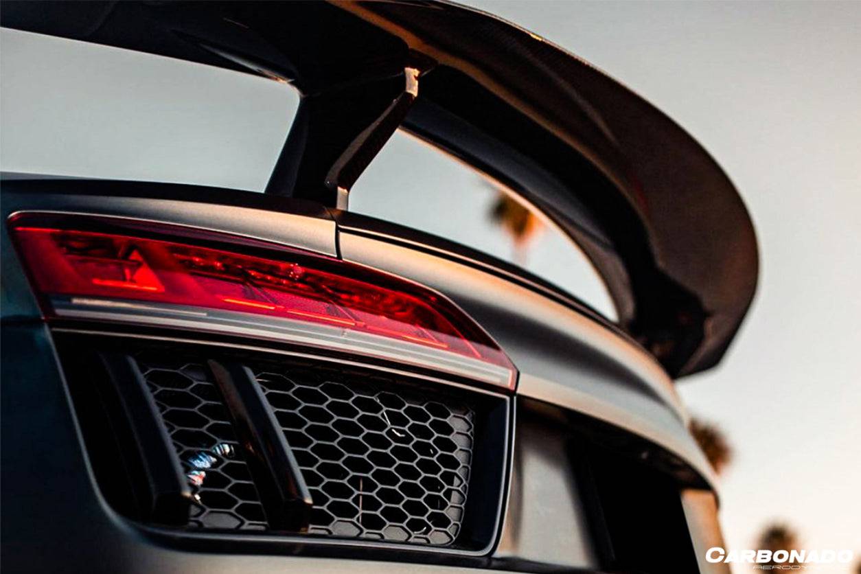 Carbonado VRS Style Carbon Fiber Trunk Spoiler | 2016-2025 Audi R8