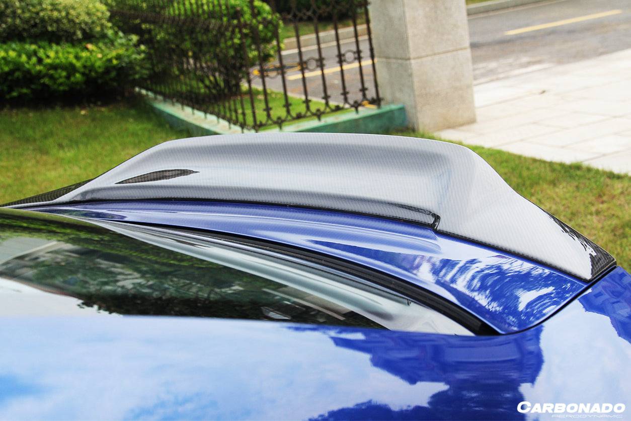 Alerón de maletero de fibra de carbono estilo RT para Audi S3 A3 RS3 8V Sedán Carbonado 2013-2020