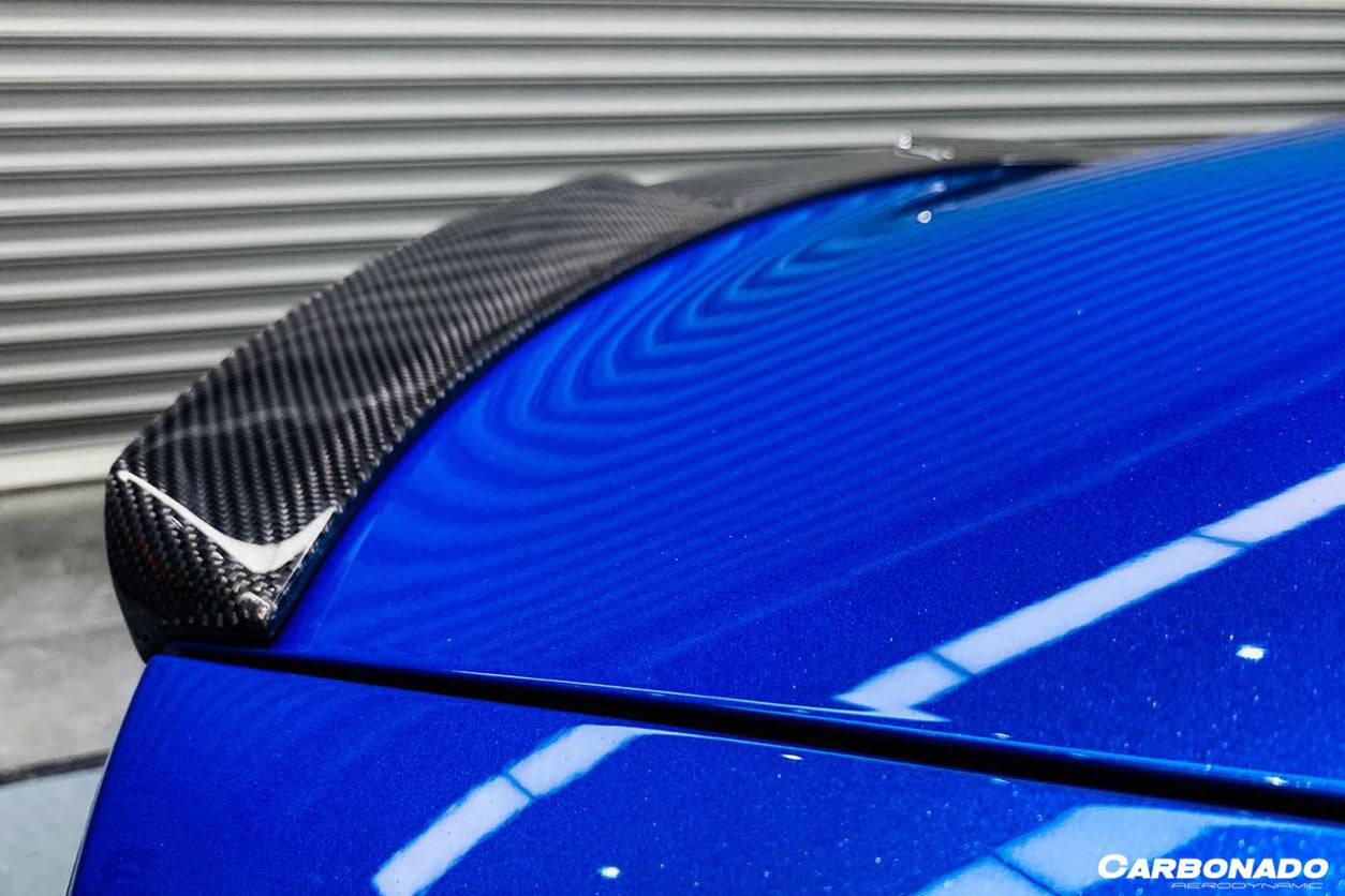 Carbonado 2013-2020 Audi S3  A3  RS3 8V Sedan RW Style Carbon Fiber Trunk Spoiler
