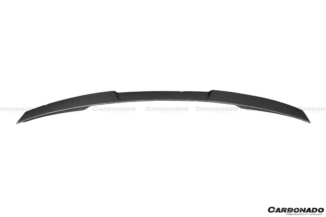 Carbonado 2013-2020 Audi S3  A3  RS3 8V Sedan RW Style Carbon Fiber Trunk Spoiler