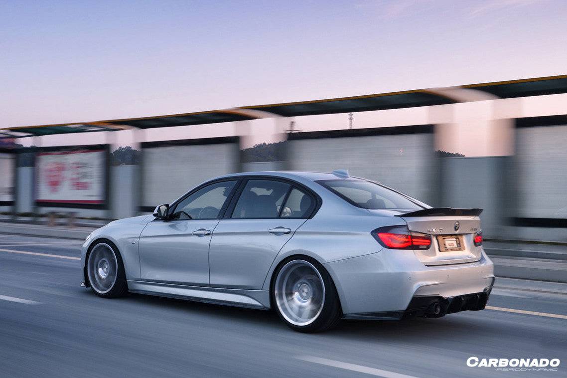 Carbonado 2011-2019 BMW 3 Series F30 F35 M-Tech Sedan GV Style Carbon Fiber Full Body Kit