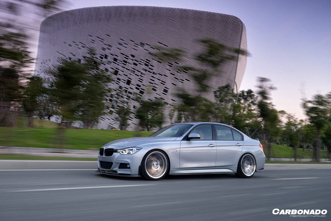 Carbonado 2011-2019 BMW 3 Series F30 F35 M-Tech Sedan GV Style Carbon Fiber Full Body Kit