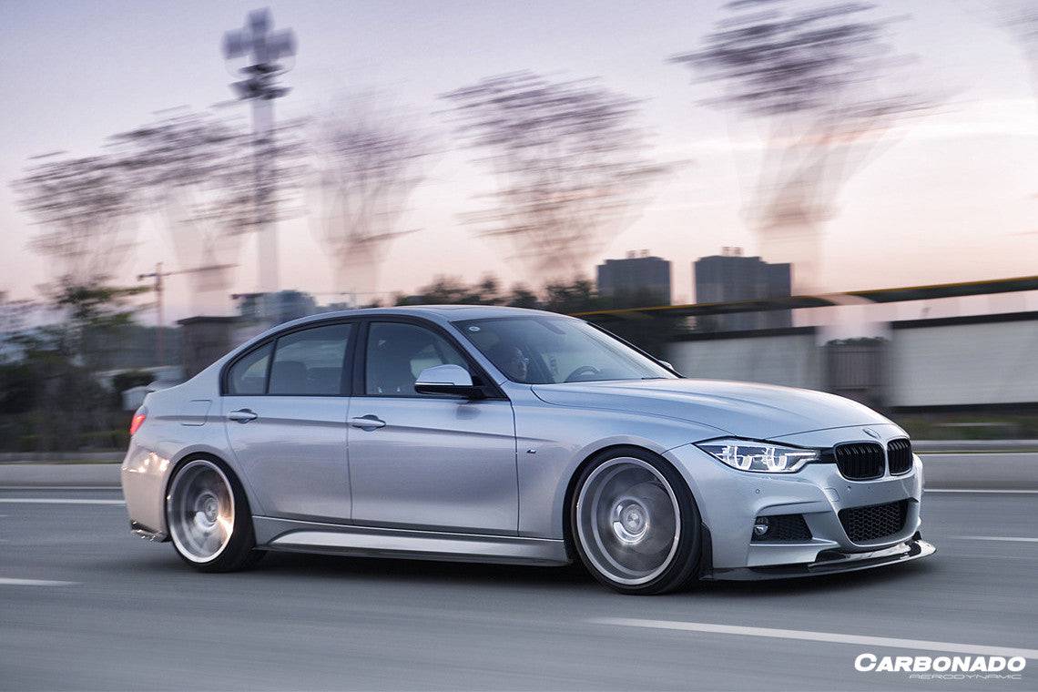 Carbonado 2011-2019 BMW 3 Series F30 F35 M-Tech Sedan GV Style Carbon Fiber Full Body Kit