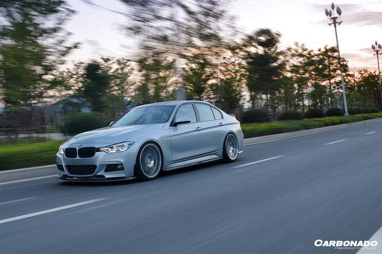 Carbonado 2011-2019 BMW 3 Series F30 F35 M-Tech Sedan GV Style Carbon Fiber Full Body Kit