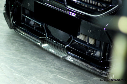 Carbonado AD Style Dry Carbon Fiber Front Lip | 2024-2025 BMW X6M F96