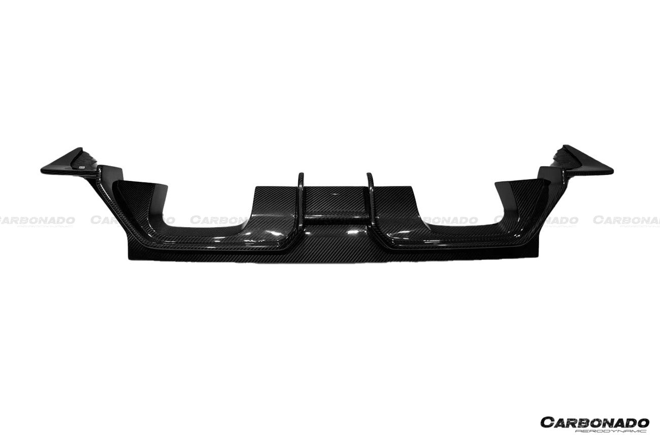 Difusor trasero de fibra de carbono seco estilo OD-C para BMW M2 G87 2021-2024 Carbonado