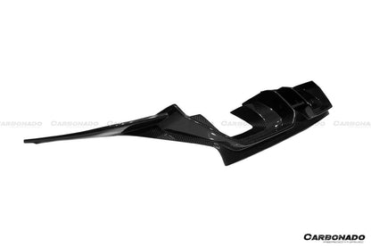 Difusor trasero de fibra de carbono seco estilo OD-C para BMW M2 G87 2021-2024 Carbonado
