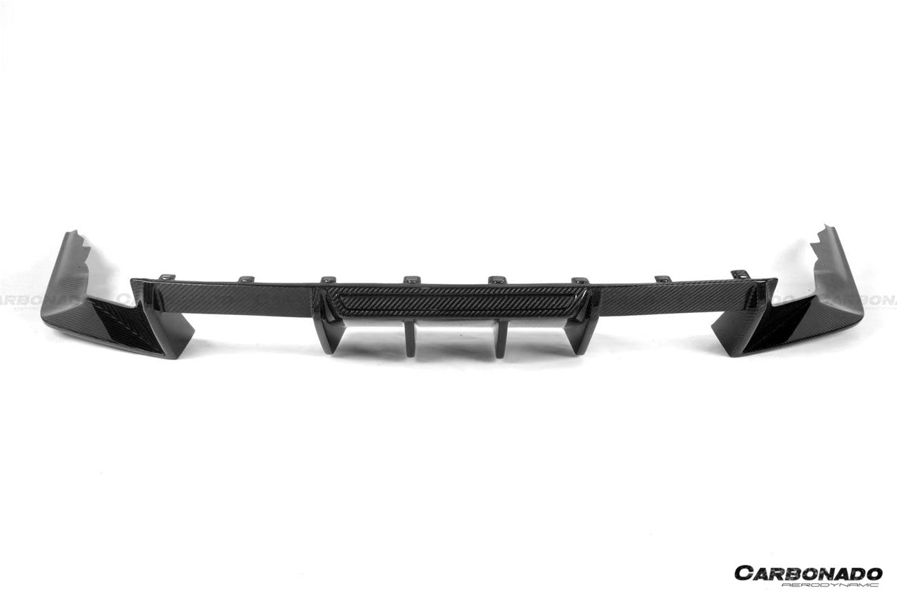 Carbonado OD-R Style Dry Carbon FIber Rear Diffuser Lip | 2021-2024 BMW M2 G87