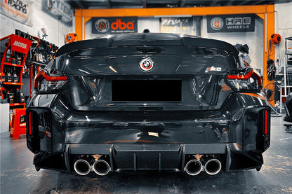 Carbonado OD-R Style Dry Carbon FIber Rear Diffuser Lip | 2021-2024 BMW M2 G87
