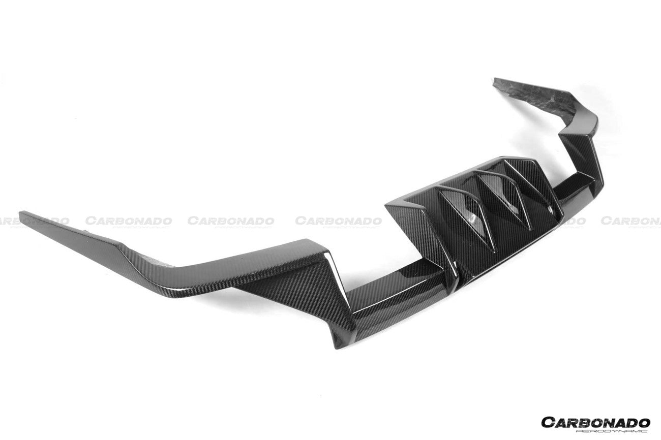 Carbonado OD-R Style Dry Carbon FIber Rear Diffuser Lip | 2021-2024 BMW M2 G87