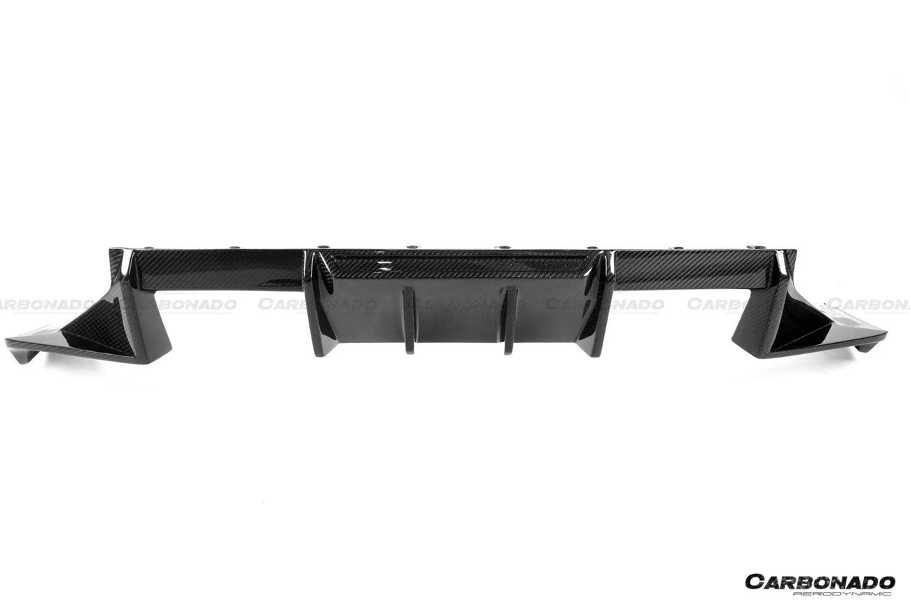 Carbonado OD-R Style Dry Carbon FIber Rear Diffuser Lip | 2021-2024 BMW M2 G87