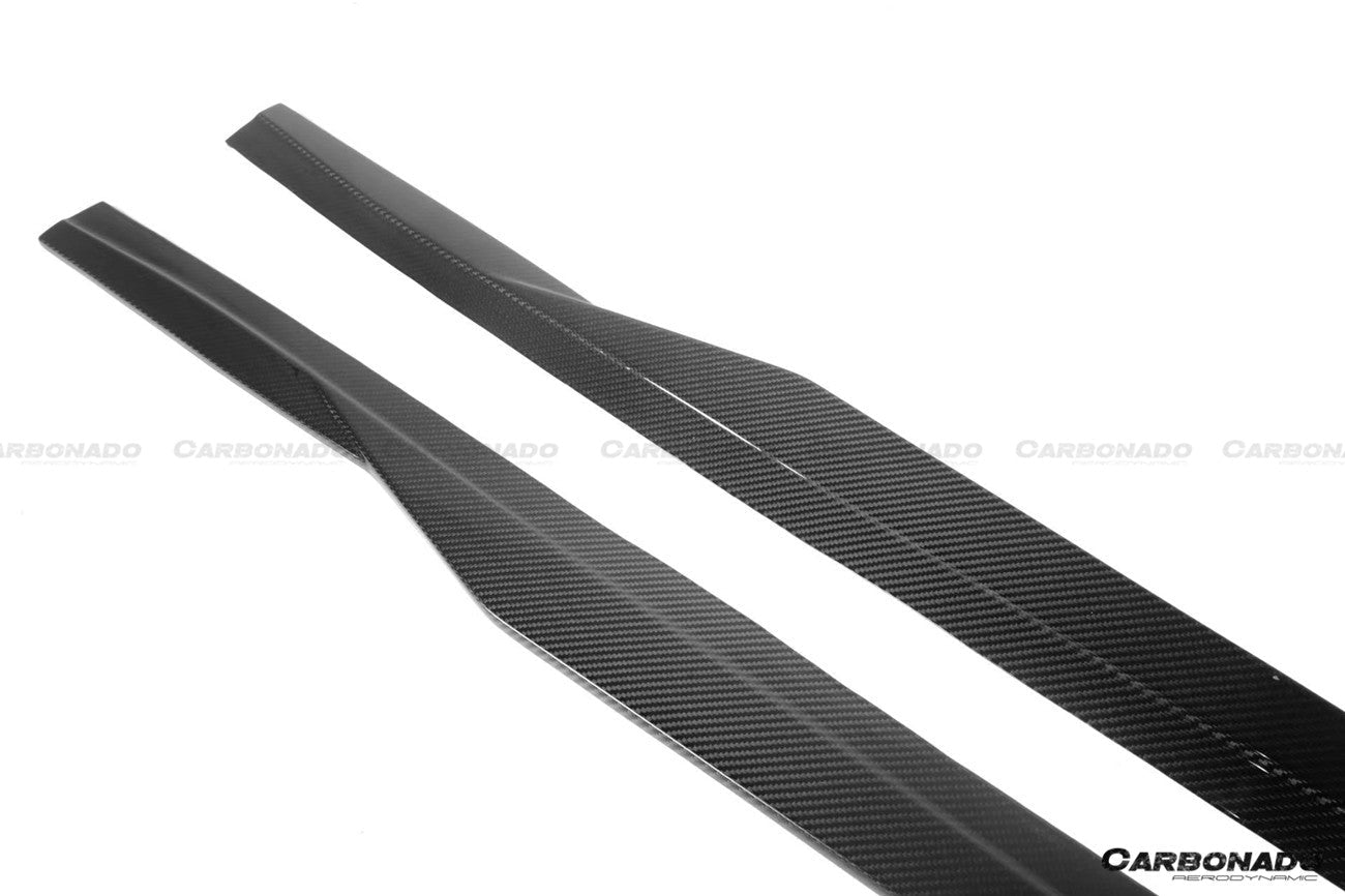 Carbonado 2021-2024 BMW M2 G87 OD-R Style Dry Carbon FIber Side Skirts