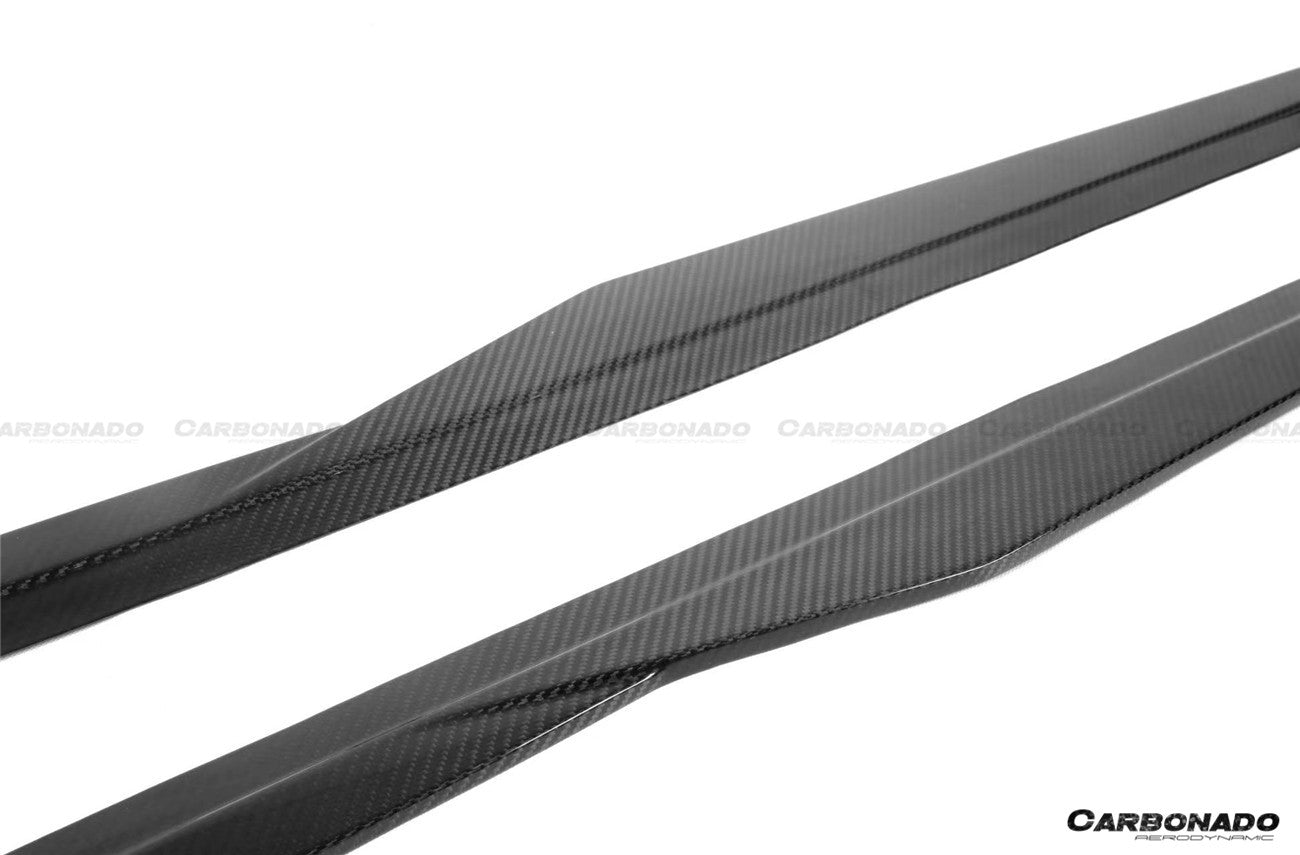 Carbonado 2021-2024 BMW M2 G87 OD-R Style Dry Carbon FIber Side Skirts