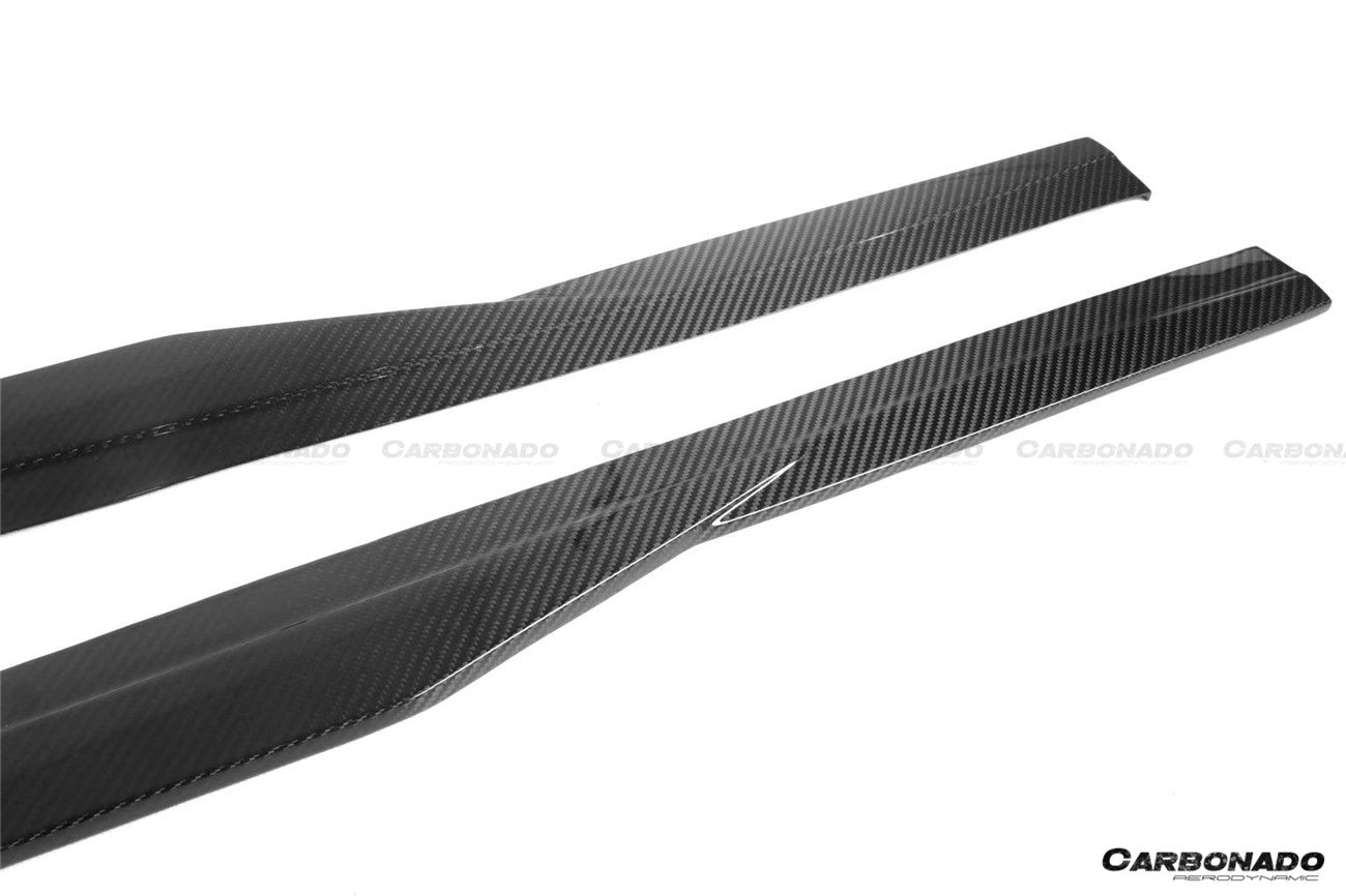 Carbonado 2021-2024 BMW M2 G87 OD-R Style Dry Carbon FIber Side Skirts