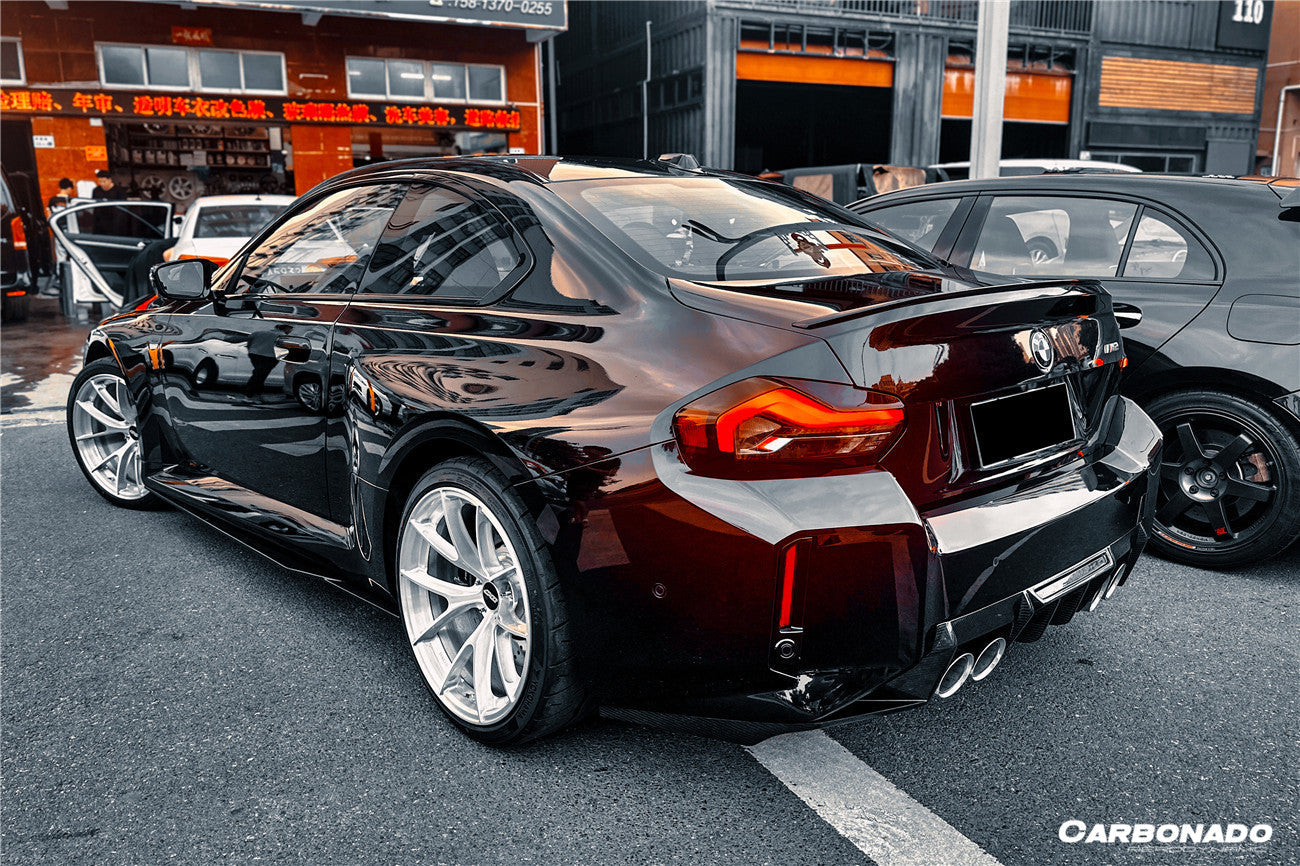Carbonado 2021-2024 BMW M2 G87 OD-R Style Dry Carbon FIber Side Skirts