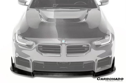 Carbonado 2021-2024 BMW M2 G87 OD Style Dry Carbon Fiber Front Lip