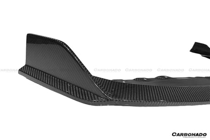 Carbonado 2021-2024 BMW M2 G87 OD Style Dry Carbon Fiber Front Lip