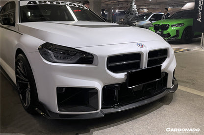 Carbonado 2021-2024 BMW M2 G87 OD Style Dry Carbon Fiber Front Lip