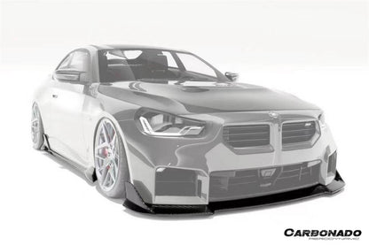 Carbonado 2021-2024 BMW M2 G87 OD Style Dry Carbon Fiber Front Lip