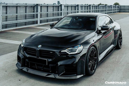 Carbonado 2021-2024 BMW M2 G87 OD-R Style Dry Carbon FIber Front Lip