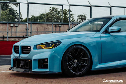 Carbonado 2021-2024 BMW M2 G87 OD-R Style Dry Carbon FIber Front Lip